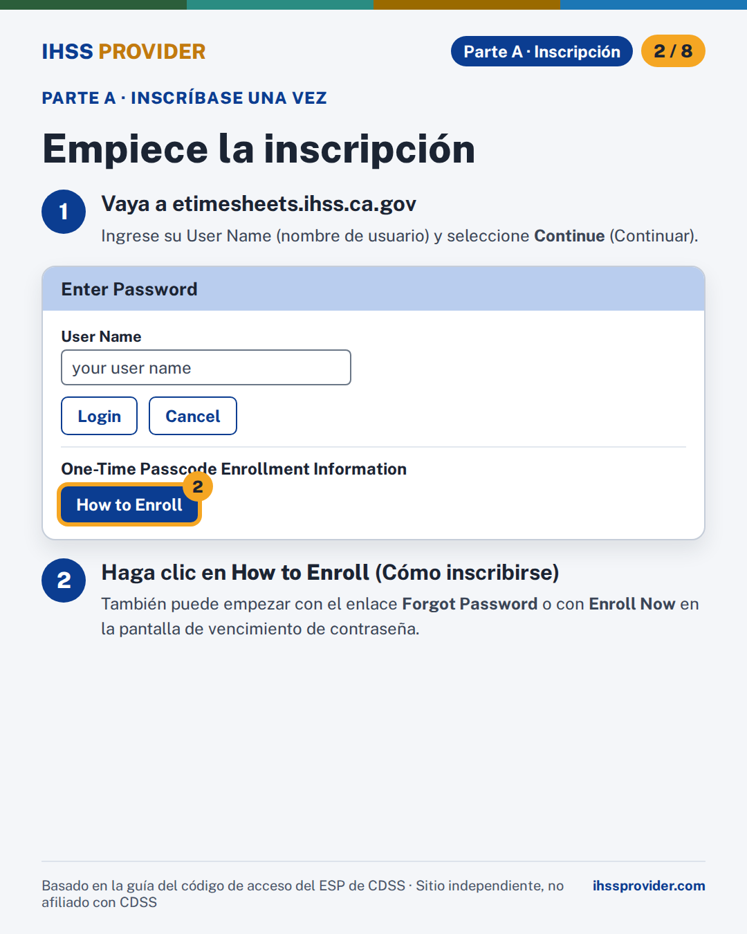 Inscripción pasos 1-2